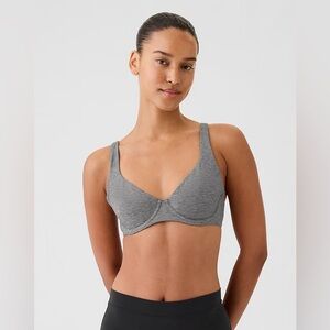 NWT Gap Grey Women's Underwire Bra, Size 34A